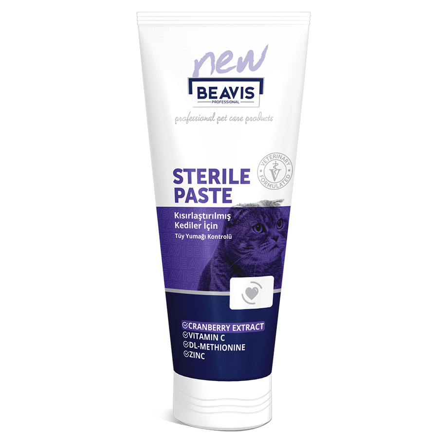 Kısırlaştırılmış Kediler için Vitamin & Mineralli Malt Paste 85 ml-6 Adet
