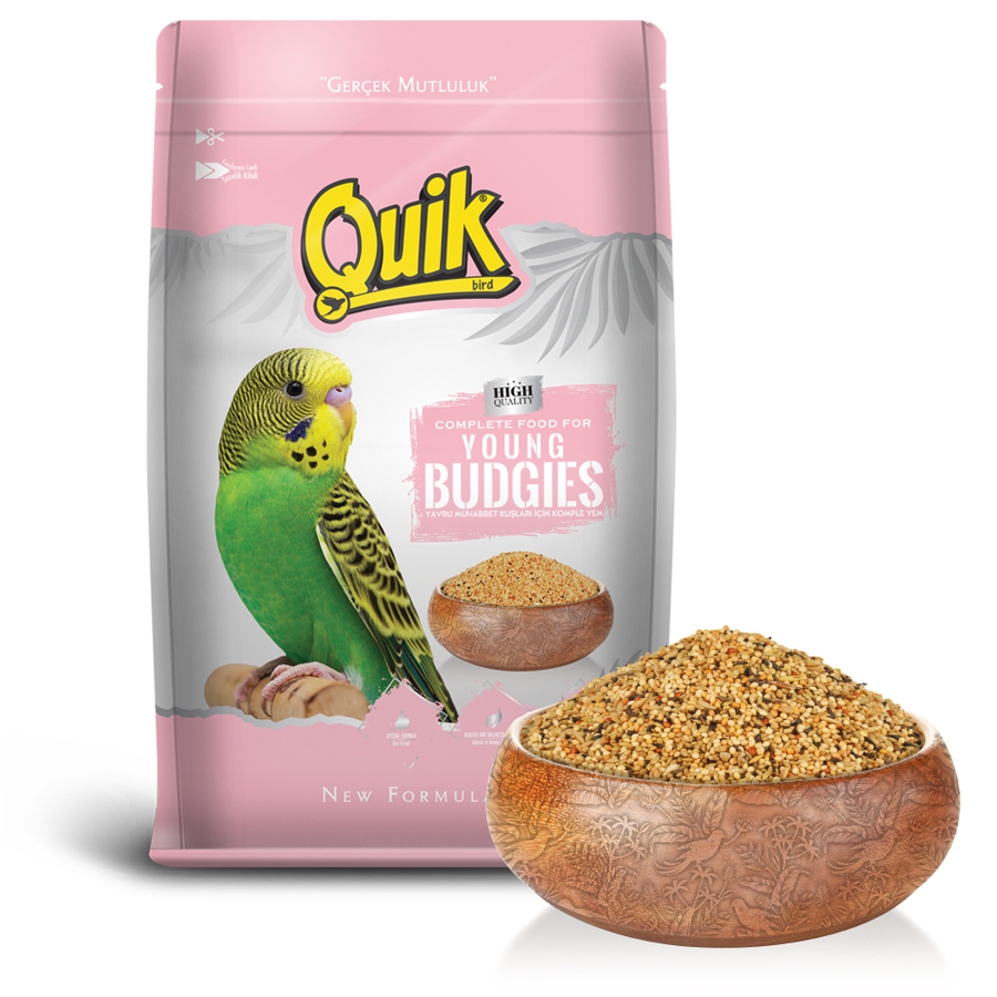 Quik Junior Yavru Muhabbet Yemi 400gr 12'li Quik Junior Yavru Muhabbet Yemi 400gr 12'li
