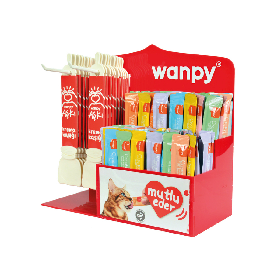 Wanpy Mix Krema ve Kaşığı Seti