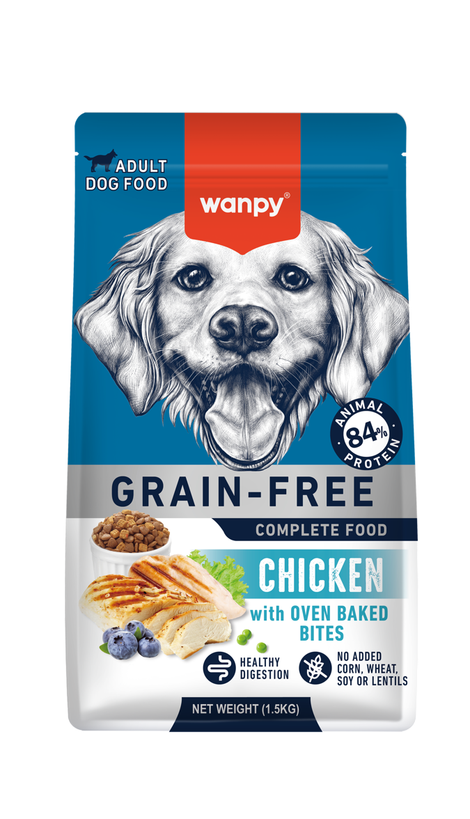 Wanpy Tahılsız Tavuklu Yetişkin Köpek Maması 1,5 kg