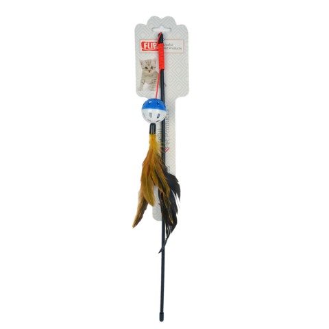 CW17008 Plastik Saplı Tüylü Kedi Oltası-