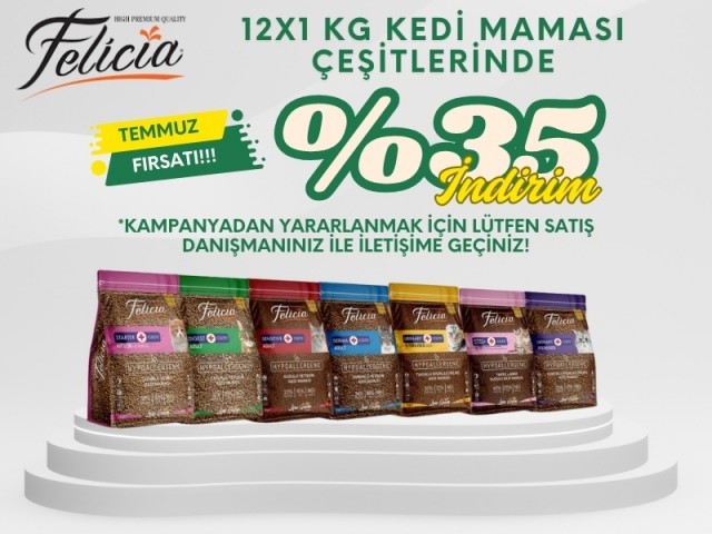 Felicia Hoşgeldin Petshop Özel Kampanyası - Temmuz (12x1)