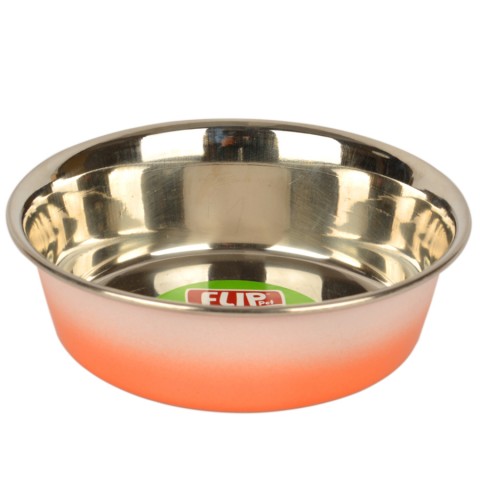 KE 2300DS Çift Renkli Çelik Mama Kabı 23 cm