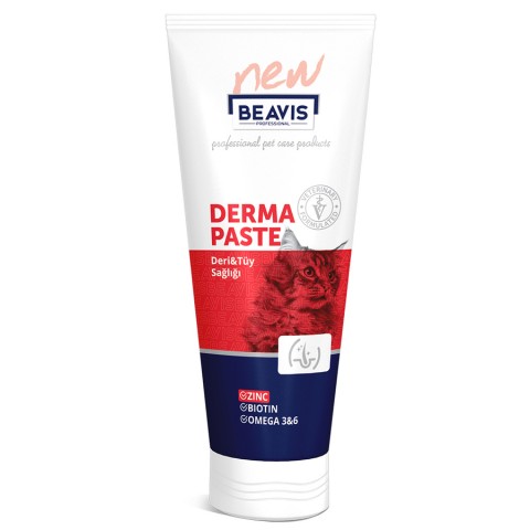 Kediler için Deri & Tüy Sağlığını Destekleyen Macun 85 ml-6 Adet