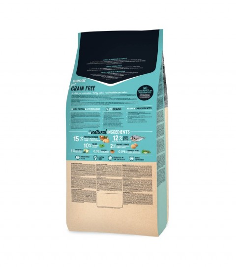 Ownat 1 kg Sterilised Somonlu Kedi Maması