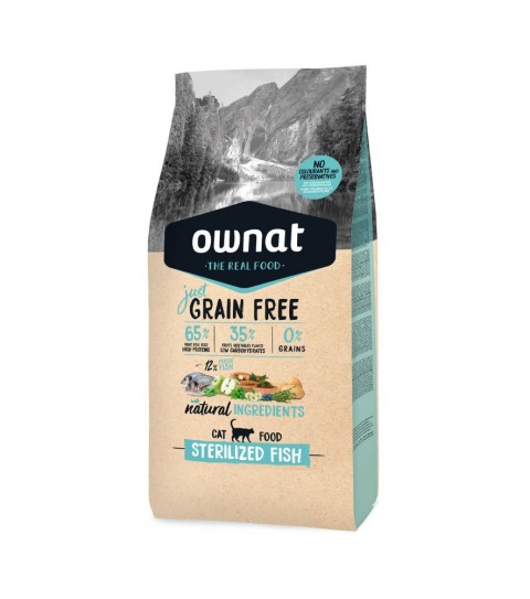 Ownat 3 kg Sterilised Somonlu Kedi Maması
