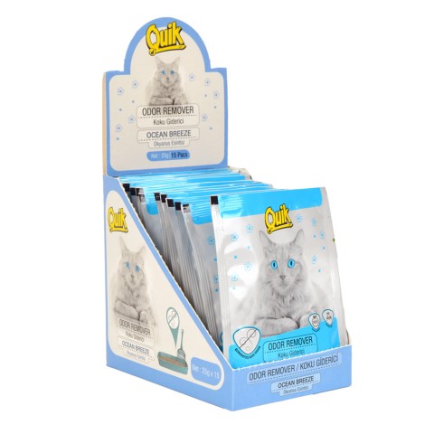 QUIK Koku Giderici Okyanus Esintili 25 gr - 15 Adet QUIK Koku Giderici Okyanus Esintili 25 gr - 15 Adet