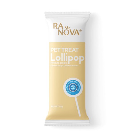 Ranova Kediler için Karışık Lezzetli Lolipop *1.4g *15'li