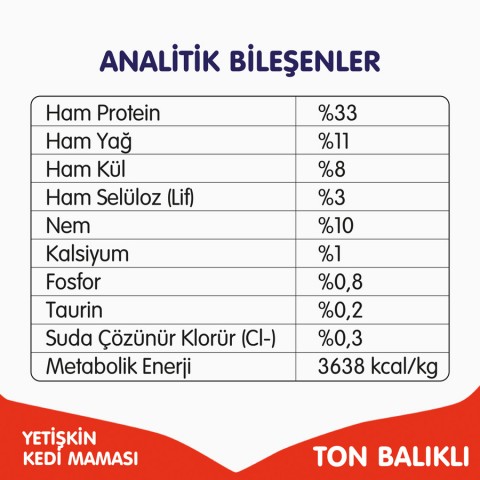 Wanpy Tahılsız Ton Balıklı Yetişkin Kedi Maması 1,5 kg